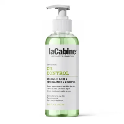 LA CABINE OIL CONTROL GEL NETTOYANT REGULATEUR DE SEBUM 250ML