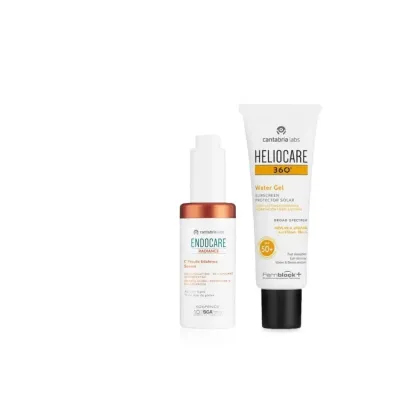 PACK ENDOCARE RADIANCE C FERULIQUE SERUM + HELIOCARE Water Gel