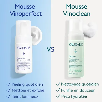 CAUDALIE VINOPERFECT MOUSSE MICRO PEELING ECLAT 100ML