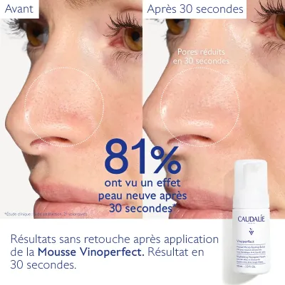 CAUDALIE VINOPERFECT MOUSSE MICRO PEELING ECLAT 100ML