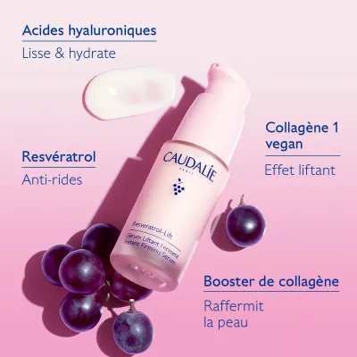 CAUDALIE RESVERATROL LIFT SERUM LIFTANT FERMETE 30ML