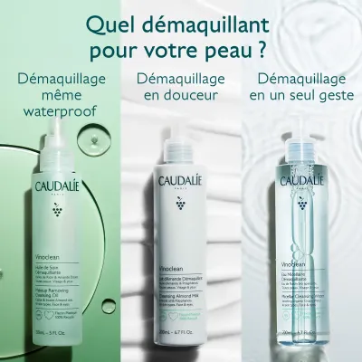 CAUDALIE VINOCLEAN EAU MICELLAIRE DEMAQUILLANTE 200ML