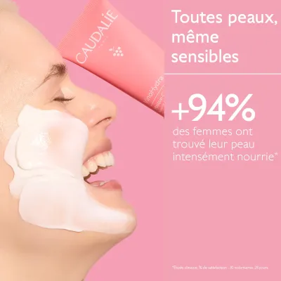 CAUDALIE VINOHYDRA MASQUE CREME HYDRATANT 75ML