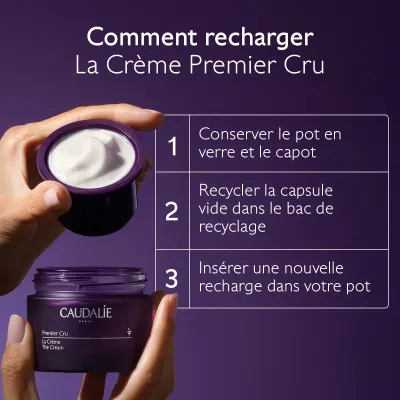 CAUDALIE PREMIER CRU LA CREME ANTI AGE RECHARGE 50ML