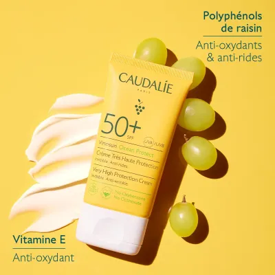 CAUDALIE VINOSUN PROTECT CREME TRES HAUTE PROTECTION SPF50+ 50ML