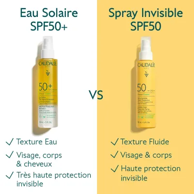 CAUDALIE VINOSUN PROTECT SPRAY INVISIBLE HAUTE PROTECTION SPF50 150ML