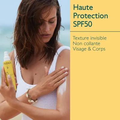 CAUDALIE VINOSUN PROTECT SPRAY INVISIBLE HAUTE PROTECTION SPF50 150ML