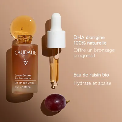 CAUDALIE GOUTTES SOLAIRES AUTOBRONZANTES 15ML