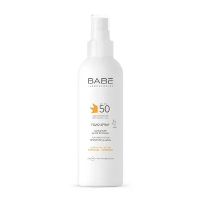 BABE SPRAY CORPOREL FLUIDE ET RESISTANT A LEAU SPF50 200ML