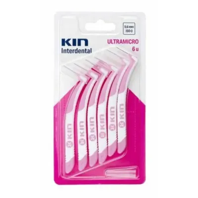 KIN BROSSETTE ULTRAMICRO 0.6MM BT/6 ROSE