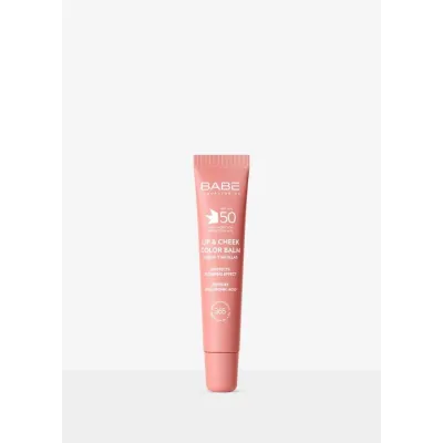 BABE LIP & CHEEK SPF50 ROSE 20ML