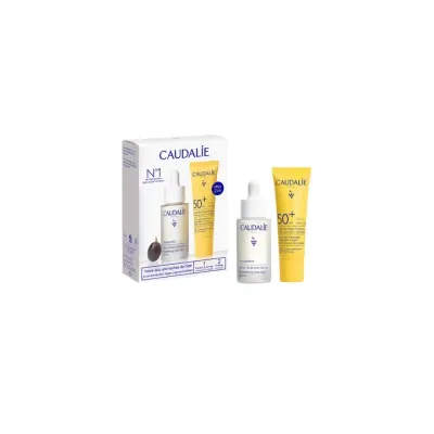 CAUDALIE COFFRET VINOPERFECT DUO ECLAT ANTI TACHES SERUM & FLUIDE SPF50+ (OFFERT)
