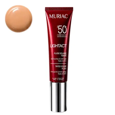 MURIAC LIGHTACT FLUIDE SOLAIRE TEINTE SPF50+ 02 BEIGE NATUREL