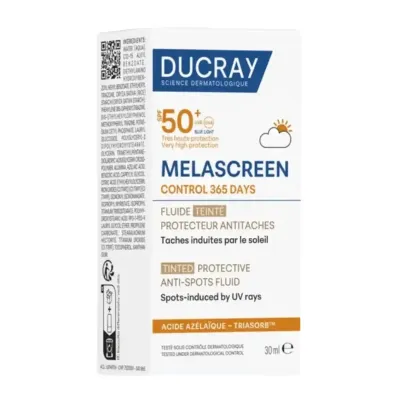 DUCRAY MELASCREEN CONTROL 365 DAYS FLUIDE TEINTÉ SPF50 + 30ML
