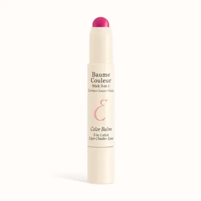 Embryolisse Baume Stick 3 en 1 Rose Framboise 2,5g