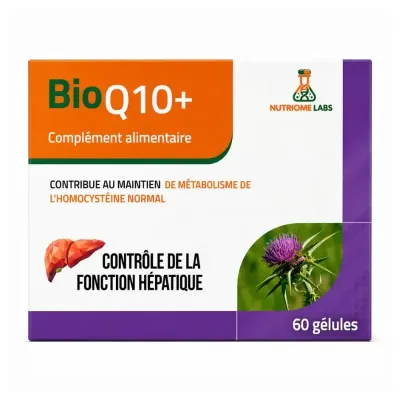 NUTRIOME LABS BIO Q10+ 60 GELULES