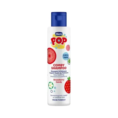 CHICCO POP COMBY SHAMPOO CANDY FRAISE 250ML