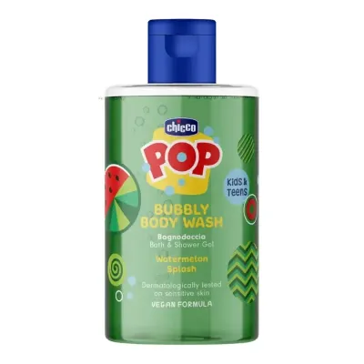 CHICCO POP BUBBLY GEL DOUCHE ECLAT DE PASTEQUE 300ML