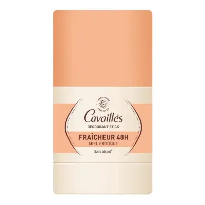 CAVAILLES STICK DEODORANT FRAICHEUR 48H MIEL EXOTIQUE 50G