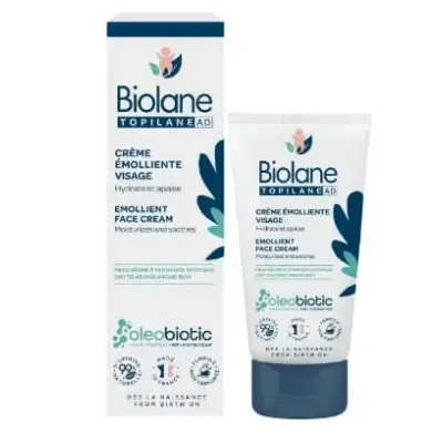 BIOLANE TOPILANE AD CREME ÉMOLLIENTE VISAGE 50 ML