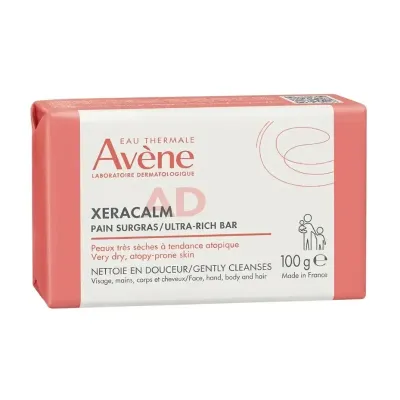 AVENE XERACALM ULTRA-RICH BAR EAU THERMALE 100G