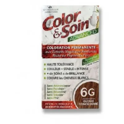 PHYTOCOLOR - COULEUR SOIN 6 BLOND FONCE - 1 KIT