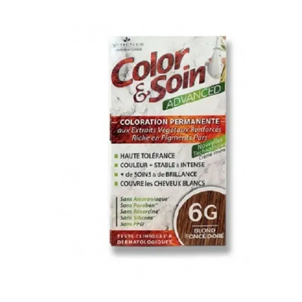 PHYTOCOLOR - COULEUR SOIN 6 BLOND FONCE - 1 KIT