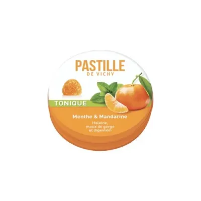 PASTILLE TONIQUE MENTHE MANDARINE 50GR