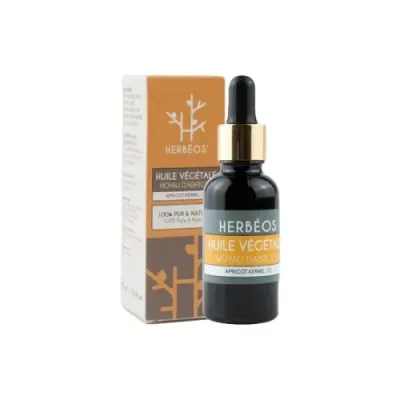 HERBEOS HUILE VEGETALE NOYAUX D'ABRICOT 30ML
