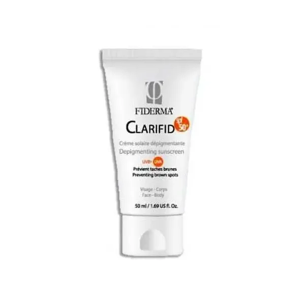 FIDERMA CLARIFID CREME DEPIGMENTANTE SOLAIRE SPF50+ 50ML