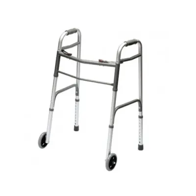 DEAMBULATEUR FIXE A ROUES POUR ADULTE