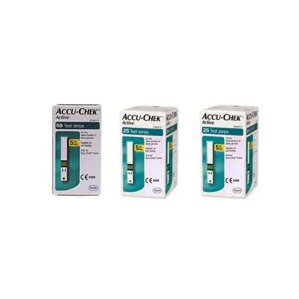 ACCU CHEK ACTIVE COFFRET 75 BANDELETTE+25 BANDELETTE (GRATUIT)