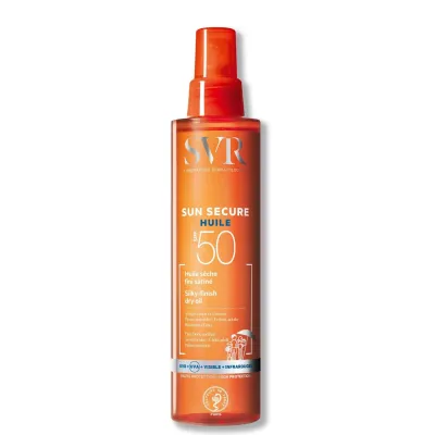 SVR SUN SECURE HUILE SECHE SPF50 200ML