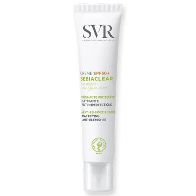 SVR SEBIACLEAR CREME SOLAIRE MATIFIANTE SPF50 40ML