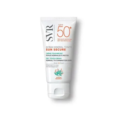 SVR SUN SECURE ECRAN MINERAL TEINTE PEAUX NORMALES A MIXTES SPF 50+ 50ML