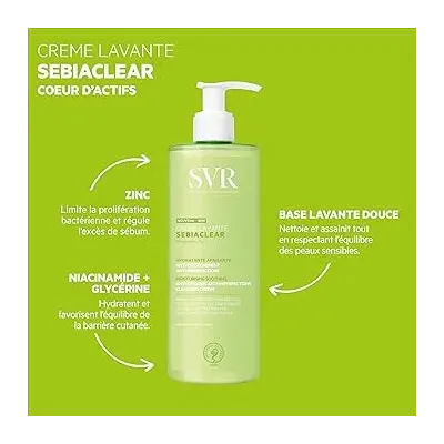 SVR SEBIACLEAR CREME LAVANTE 400ML
