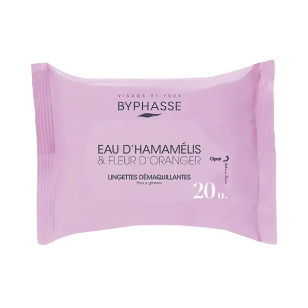 BHYPHASSE LINGETTES DEMAQUILLANTES FLEUR DORANGER