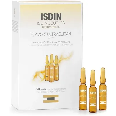 ISDIN ISDINCEUTICS FLAVO-C ULTRAGLICAN SERUM ANTIOXYDANT JOUR 10 UNIDOSES DE 2ML