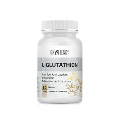 BIOHERBS L-GLUTATHION 30 GELULES