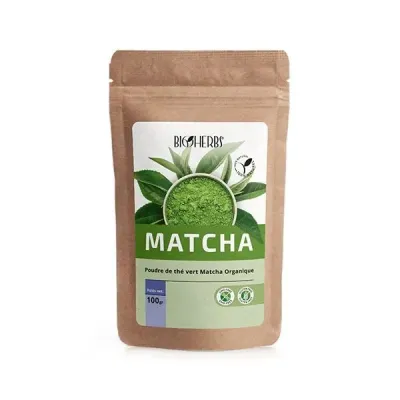 BIOHERBS MATCHA TEA POUDRE 100GR
