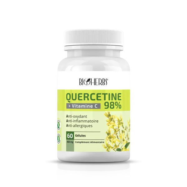 BIOHERBS QUERCETINE 98% 60 GELULES