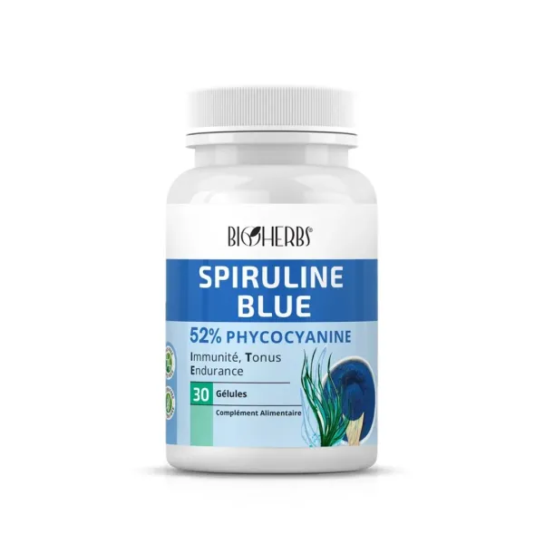 BIOHERBS SPIRULINE BLUE 30 GELULES