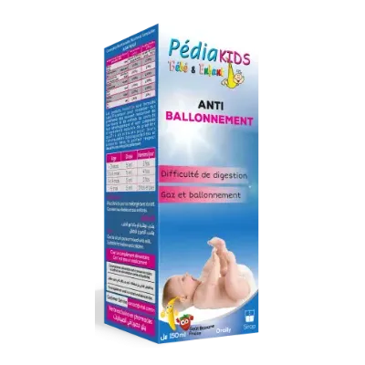 VITAL PEDIAKIDS ANTI BALLONNEMENT 150ML