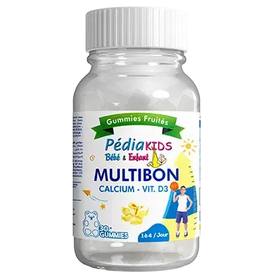 VITAL Pédiakids Multibon Calcium Vitamine D3 30 Gummies