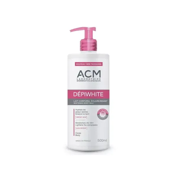 ACM DÉPIWHITE LAIT CORPOREL ECLAIRCISSANT 500ML