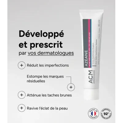 ACM AZEANE CREME ACIDE AZELAIQUE 15% 30ML