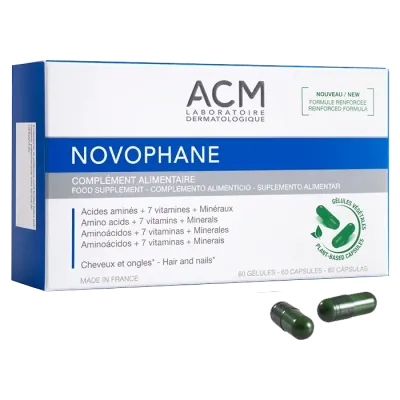 ACM NOVOPHANE ONGLES & CHEVEUX 60 GELULES