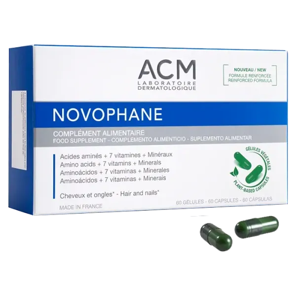 ACM NOVOPHANE ONGLES & CHEVEUX 60 GELULES