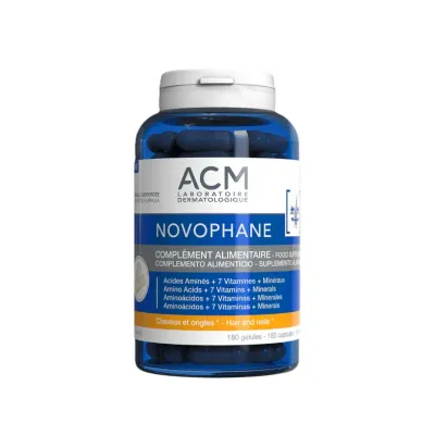 ACM NOVOPHANE CHEVEUX ET ONGLES 180 GELULES