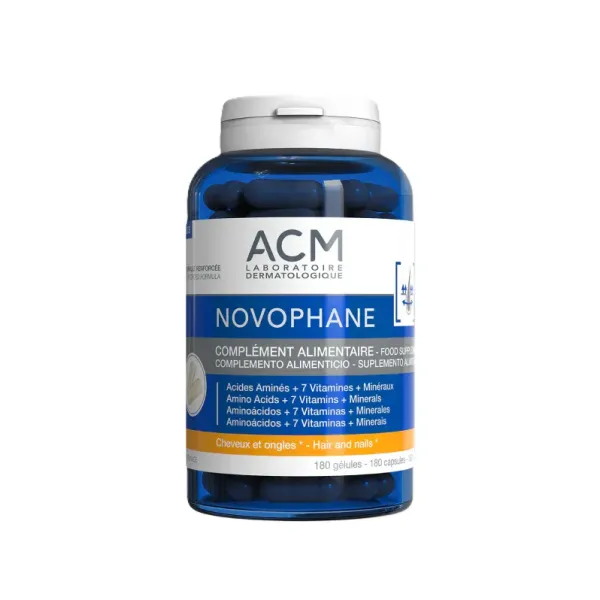 ACM NOVOPHANE CHEVEUX ET ONGLES 180 GELULES